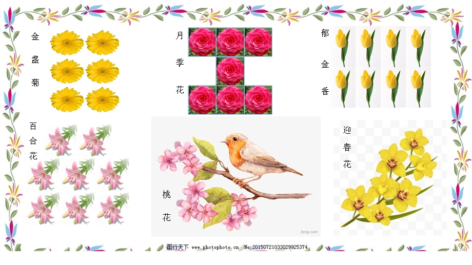 中班数学活动《春天的花》PPT课件教案PPT课件.ppt_第3页