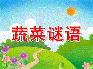 蔬菜谜语PPT课件教案图片蔬菜谜语.pptx