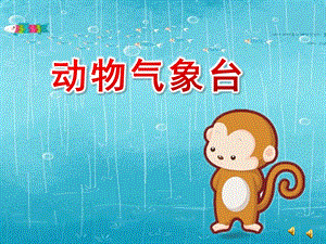 中班《动物气象台》PPT课件教案PPT课件.ppt