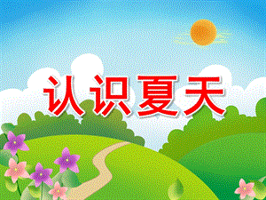 中班社会《认识夏天》PPT课件教案设计幼儿园大班常识教学课件——夏天来了.ppt