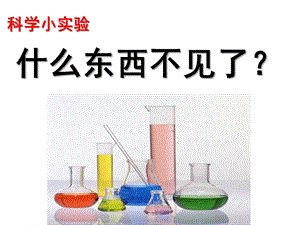 大班科学活动《什么东西不见了》PPT课件教案大班科学活动《什么东西不见了》.ppt