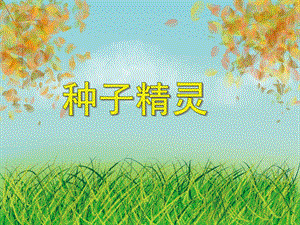 大班科学《种子精灵》PPT课件教案视频PPT课件.ppt