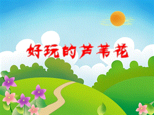 大班美术活动《好玩的芦苇花》PPT课件教案音乐PPT课件.ppt