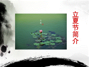 大班立夏PPT课件大班立夏教案.ppt