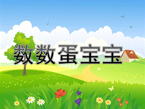幼儿园《数数蛋宝宝》PPT课件教案数蛋宝宝.ppt