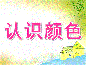 大班美术《认识颜色》PPT课件教案PPT课件.ppt