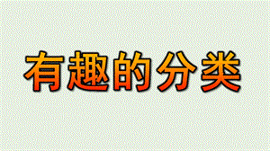 大班科学《有趣的分类》PPT课件教案微课件.ppt