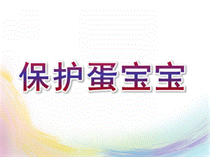大班科学《保护蛋宝宝》PPT课件教案保护蛋宝宝.pptx