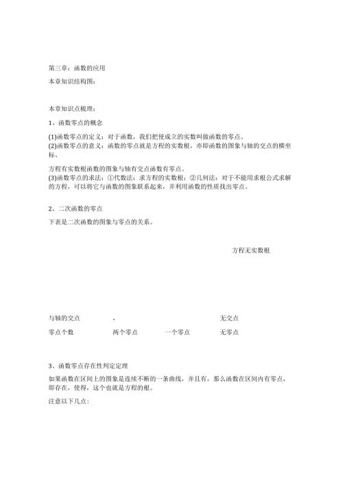第三章：函数的应用知识点总结.docx