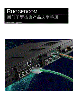 2022西门子交换机选型手册.docx