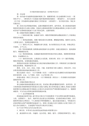 全市临时救助实施办法（实例参考范本）.docx