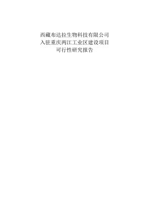 工业区建设项目可行性研究报告.docx