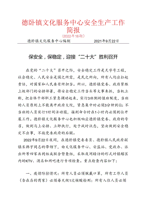 （第16期）保安全保稳定迎接“二十大”胜利召开.docx