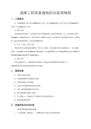 道路工程质量通病防治监理细则.docx
