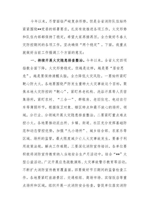 消防系统火灾防控工作会议讲话.docx