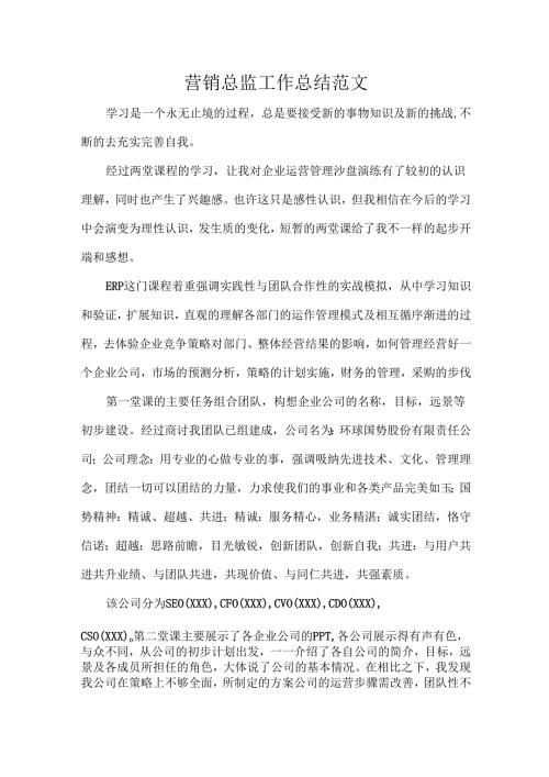 营销总监工作总结范文.docx