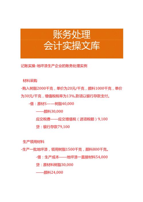 记账实操-地坪漆生产企业的账务处理实例.docx